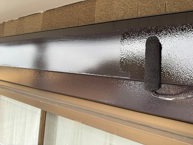 シャッターボックス塗装